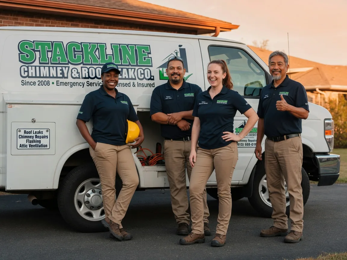 Chimney flashing repair company in Clarksburg, CA